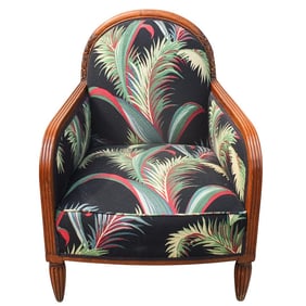 Hollywood Regency Style Lounge Chair