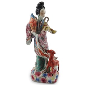 Antique Chinese Porcelain Figurine