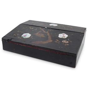 19th C. Japanese Export Travelers Writing Desk