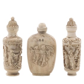 Grouping of Antique Chinese Snuff Bottles