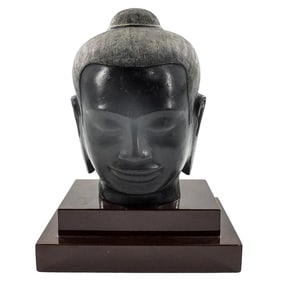 Vintage Chinese Buddha Head