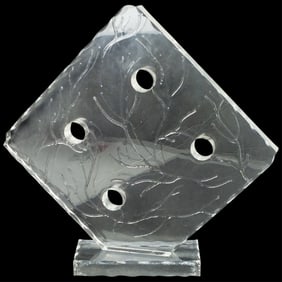 Large Vintage Lucite sculpture