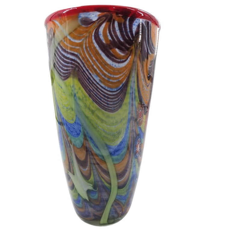 Large Murano Glass Vase (1 of 2)