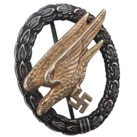 German WWII Luftwaffe Jump Badge
