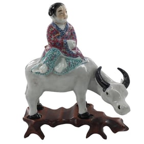 19/20th C. Chinese Porcelain Figurine