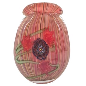 Vintage Murano Glass Vase