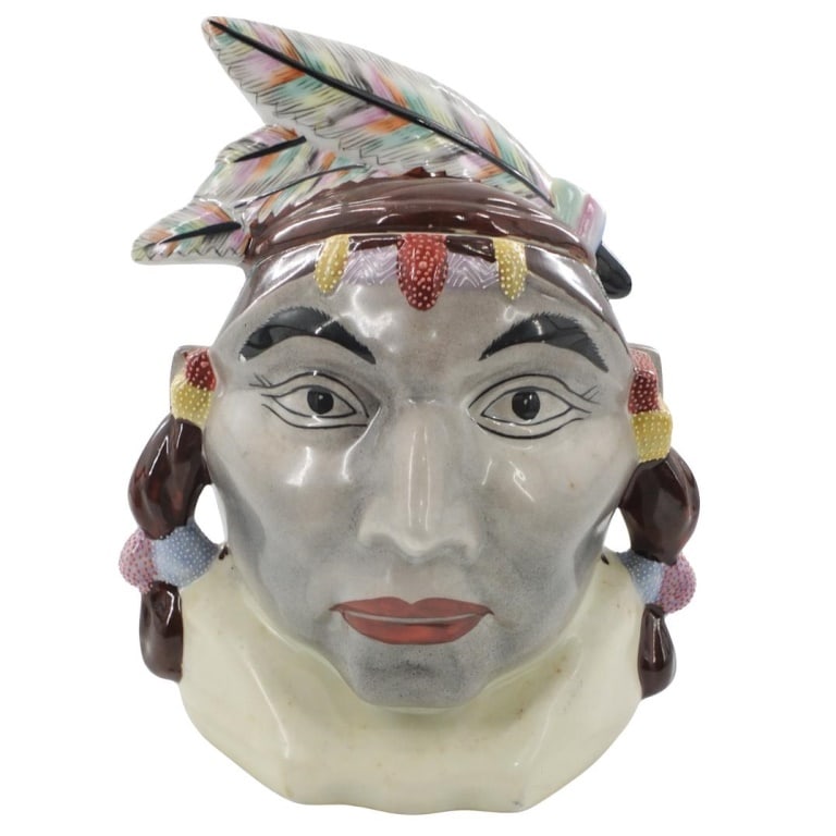 Vintage Native American Tobacco Jar (1 of 5)