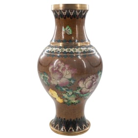 Vintage Chinese Cloisonné Vase