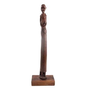Large African Wooden Statue