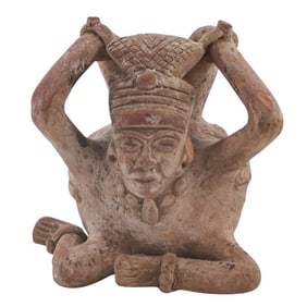 Pre Columbian or Later Pottery Vessel