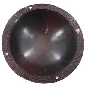 Vintage Kava Tanoa Footed Bowl