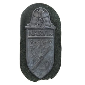 German WWII Army 1940 Narvik Shield