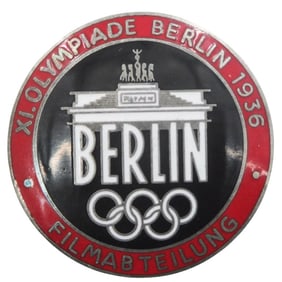 German WWII 1936 Berlin Olympic Badge