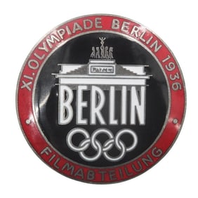 German WWII 1936 Berlin Olympic Badge
