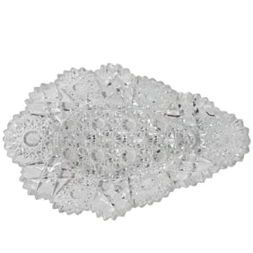 Vintage Libbey Cut Glass Dish