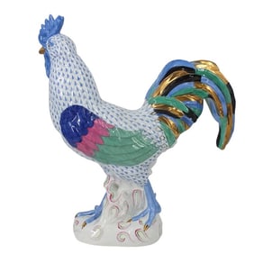 Large Herend Porcelain Statue