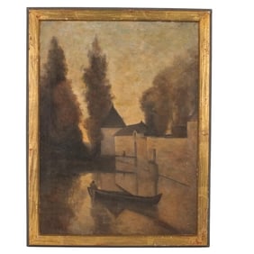 Attrib: Jean-Baptiste-Camille Corot (1796 - 1875)