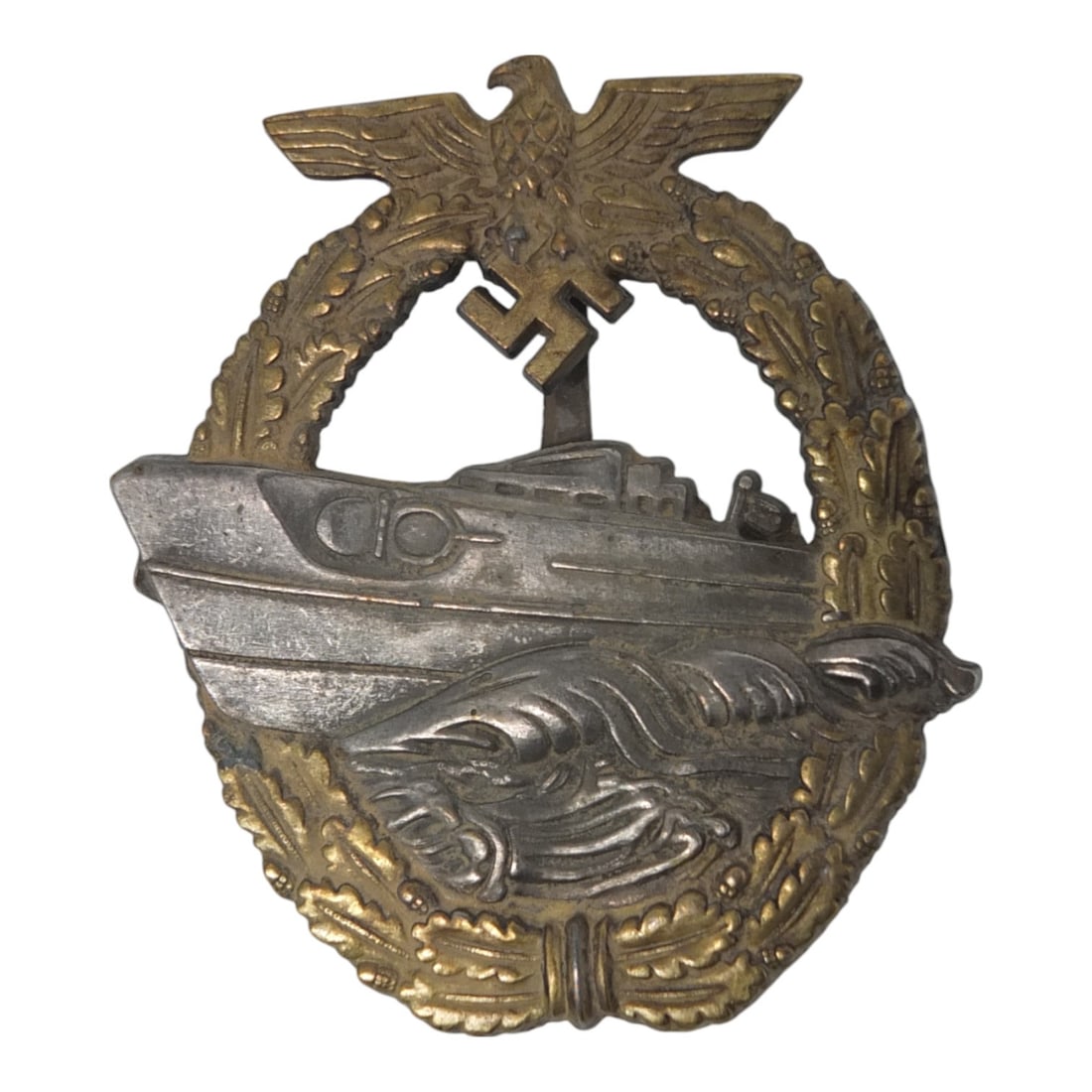 German WWII Naval Boat Badge (1 of 5)
