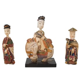 Grouping of Antique Japanese Snuff Bottles