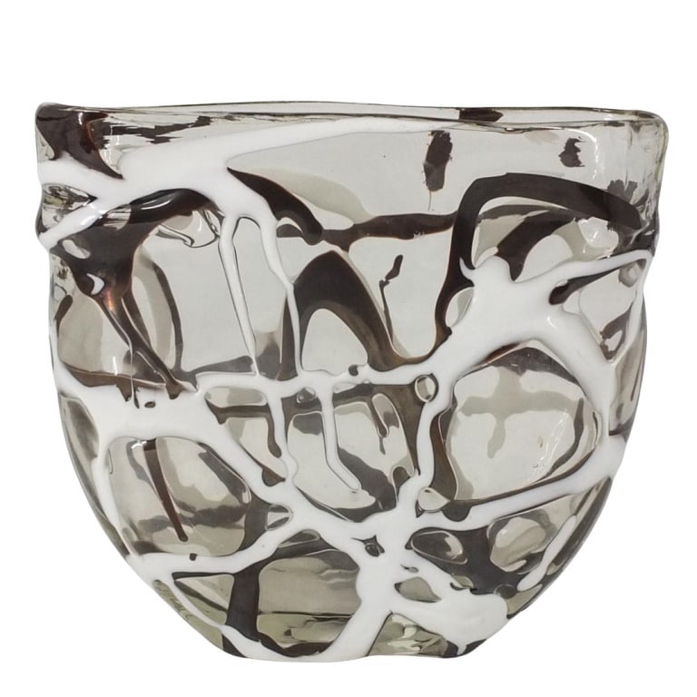 Vintage Murano Style Glass Vase (1 of 2)