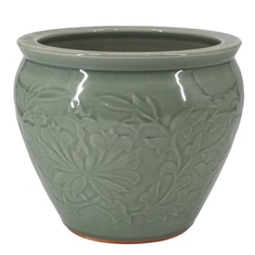 20th Century Chinese Celadon Jardinière