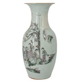 Large Antique Chinese Porcelain Vase
