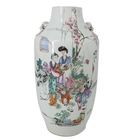 Large Antique Chinese Porcelain Vase