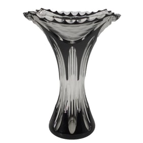 Vintage Czech Glass Vase