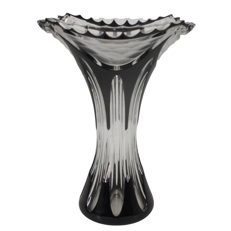 Vintage Czech Glass Vase (1 of 3)