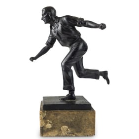 Circa 1920s German Bronze Sculpture