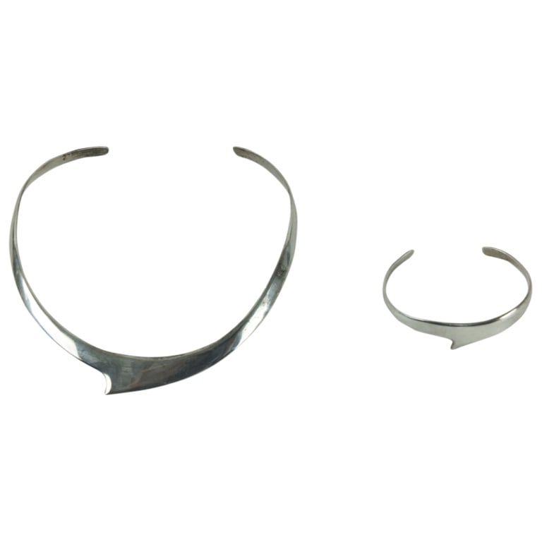 Vintage Mexican Sterling Suite
