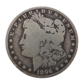 1896 Morgan Silver Dollar