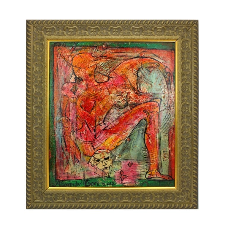 Alexander Gore (Born 1958) Oil on Board (1 of 5)