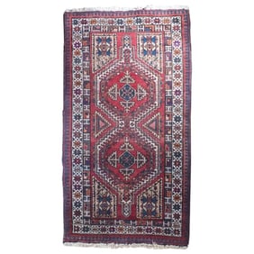 Semi Antique Turkish Wool Rug