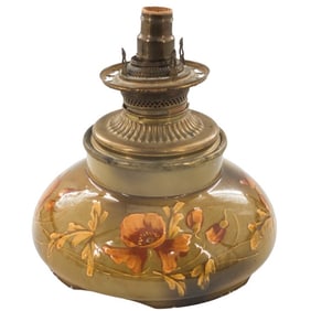 Antique Wardle Pottery Lamp