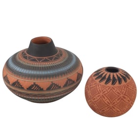 Grouping of Native American Vases