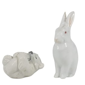 Grouping of Porcelain Figurines