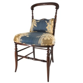 Mid Century Louis XVI Style Side Chair