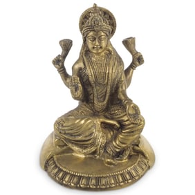 Antique Indian Hindu Brass Statue