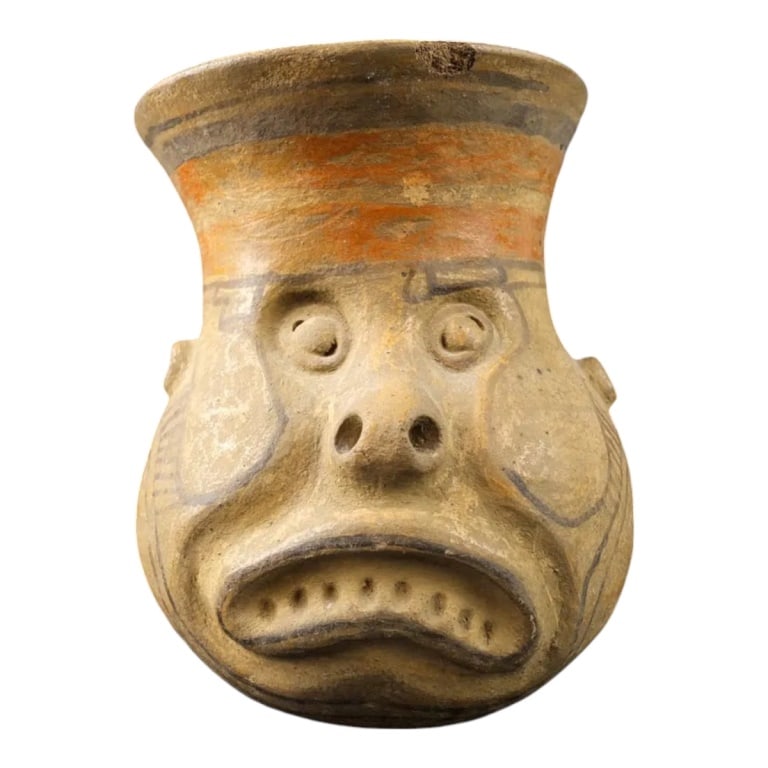 Pre Columbian Anthropomorphic Vessel (1 of 5)