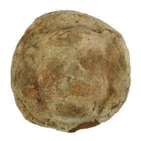 Pre Columbian or Later Pottery Head