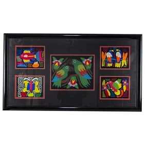 Central American Kuna Indian Mola Textiles