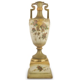Antique Ernst Wahliss Royal Vienna Porcelain Vase