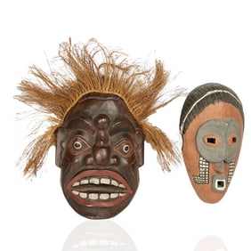 Two African Masks