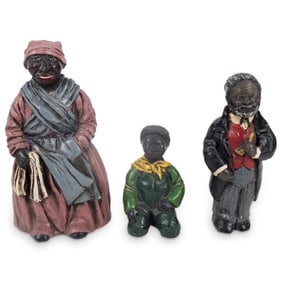 Grouping of Vintage Black Americana Figurines