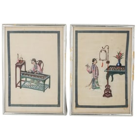 Pair of Chinese Paintings