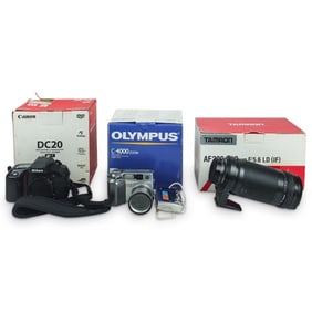 Grouping of Assorted Photography Equipment