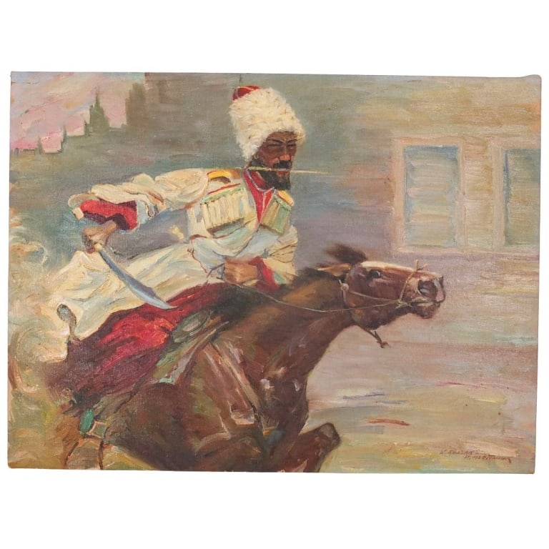 Attrib: Wojciech Adalbert Kossak (1857 - 1942) (1 of 3)