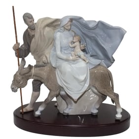Lladro "Flight To Egypt" Porcelain Figurine