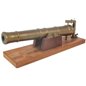 Antique Brass Naval Canon
